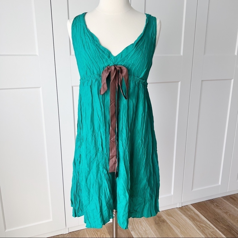 Miss Me Silk Top Tunic Dress  sz.Small
